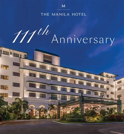 hotel 谩vila|About the Manila Hotel .
